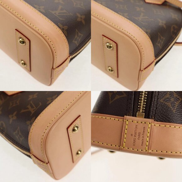 LOUIS VUITTON Monogram Alma BB Hand Bag 2way M53152 LV Auth 121327M - Picture 13 of 15